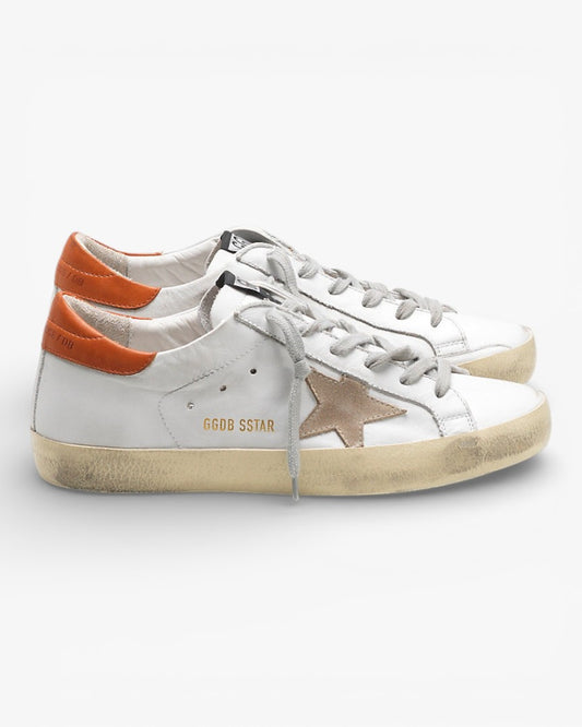 Golden Goose Superstar Sneakers Calf Leather Suede Heel Tab