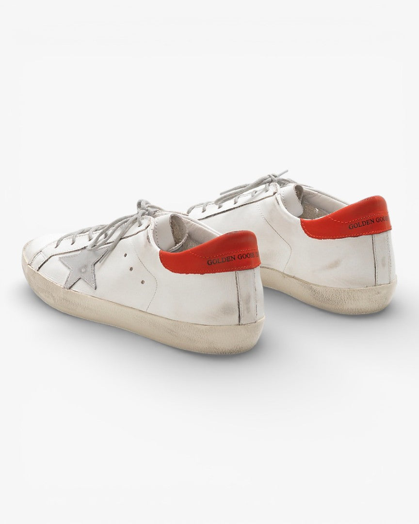 Golden Goose Superstar Sneakers Calf Leather Laminated Star