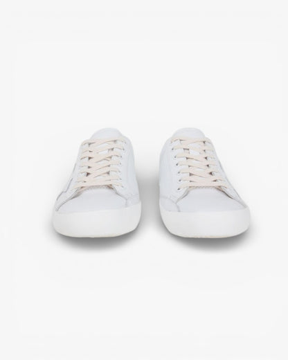Golden Goose New All White Handcrafted Custom Couple Sneakers
