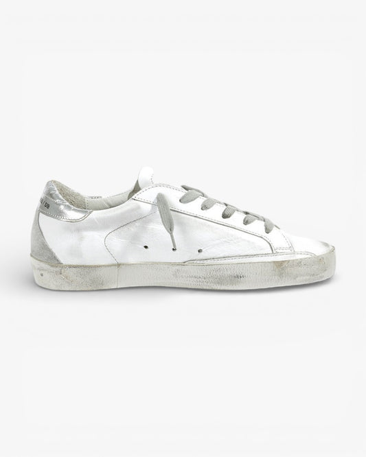 Golden Goose Superstar GGDB 15 All-White Casual Low-Top Sneakers Men’s