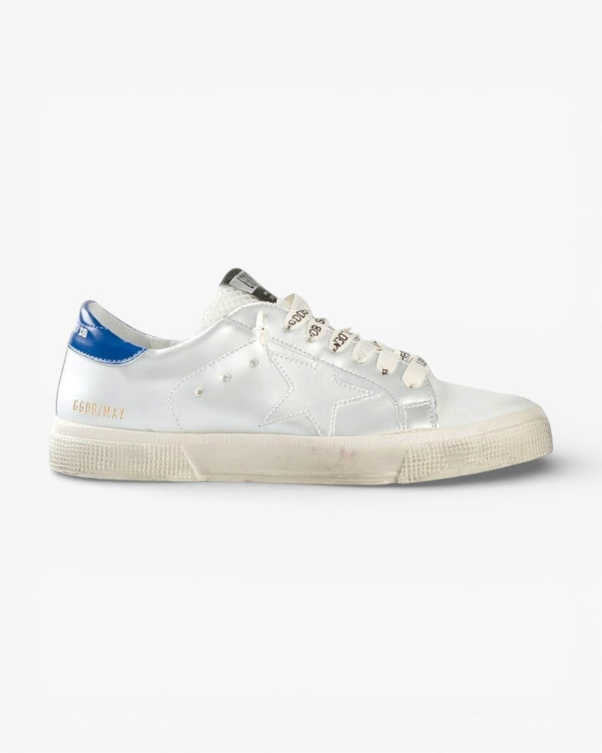 Golden Goose Sneakers Sky Blue Heel