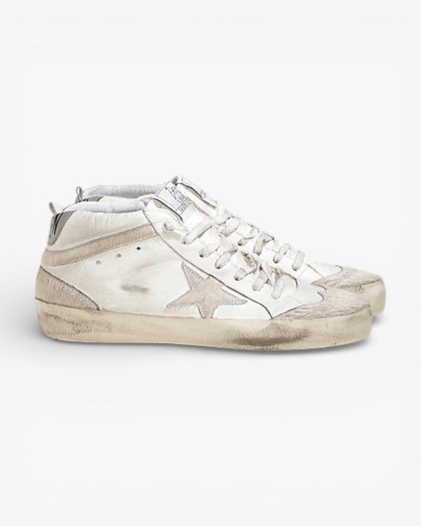Golden Goose MID STAR LIMITED EDITION UMA Sneakers Leather Pony Skin Star