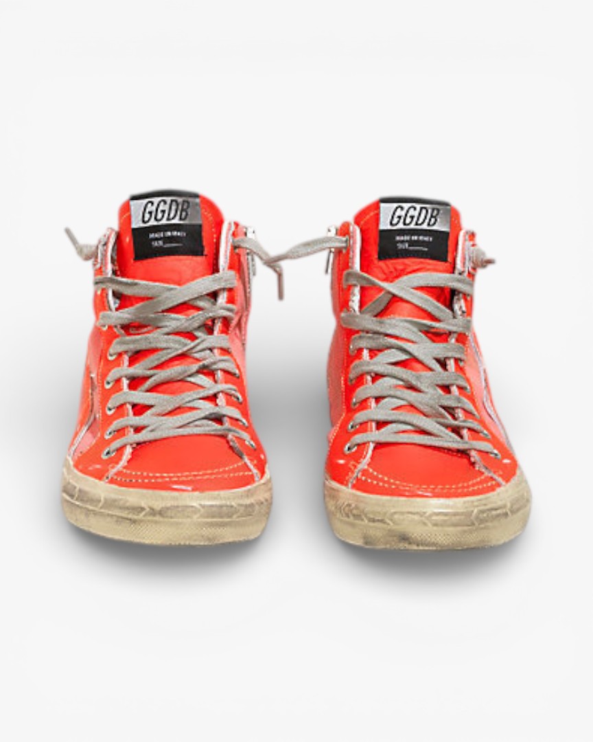 Golden Goose Archive Slide Sneakers Canvas Cotone Pelle Star