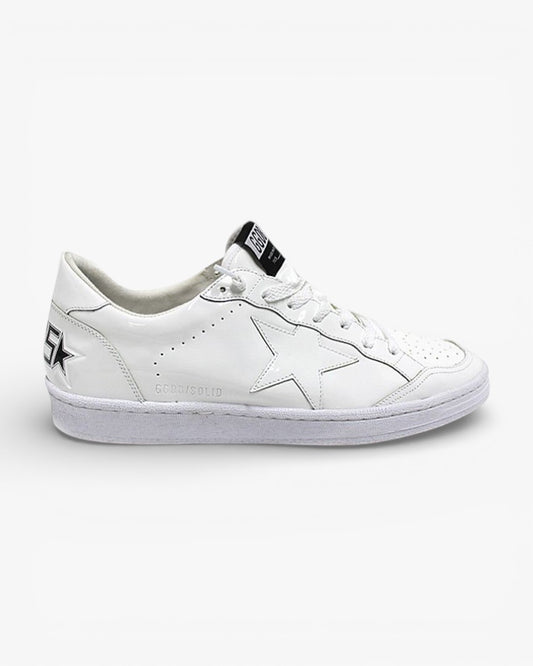 Golden Goose Two‑Tone Sole Solid Luxury Sneakers
