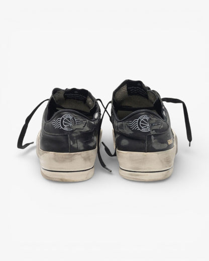 Golden Goose Black Leather Stardan LTD Sneakers