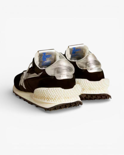 Golden Goose Marathon Sneakers with Contrasting Star Detail