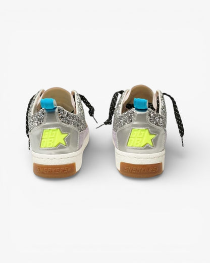 Golden Goose Yeah White Leather Sneakers Black Star
