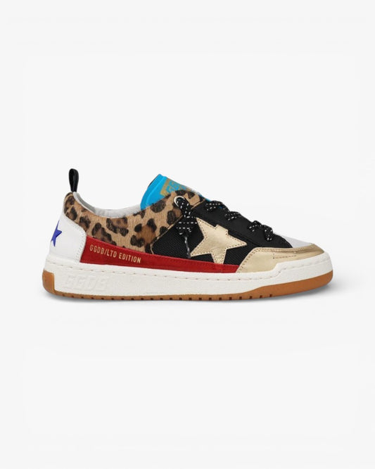 Golden Goose Yeah White Leather Sneakers Pastel Star