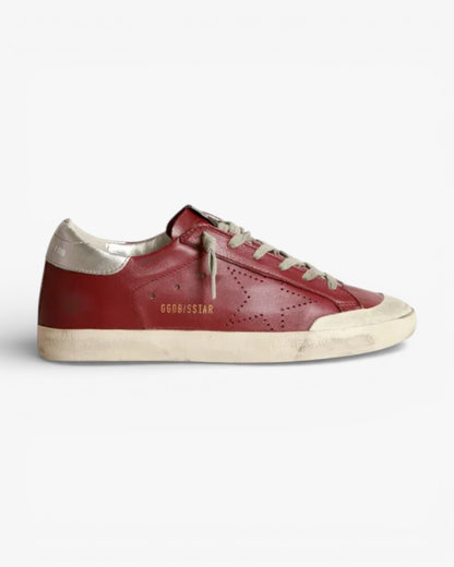 Golden Goose Superstar Sneakers Nappa Leather Perforated Star