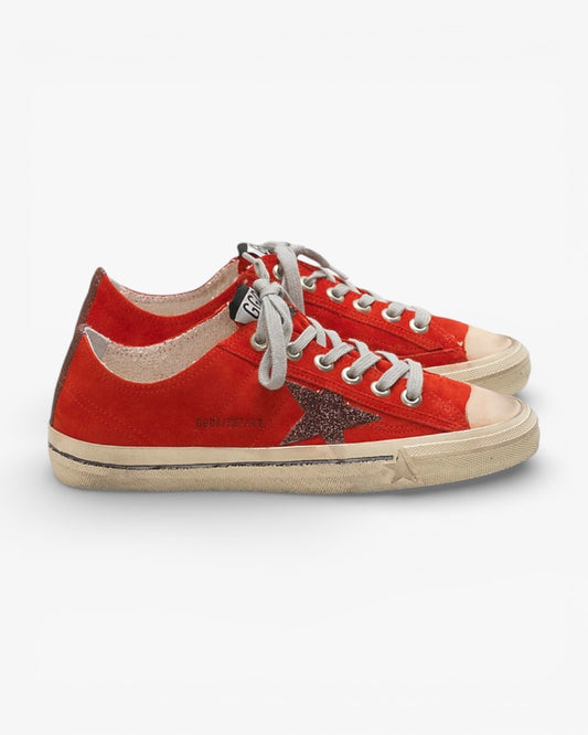 Golden Goose V STAR 2 Suede Star Sneakers Luxury Sneakers