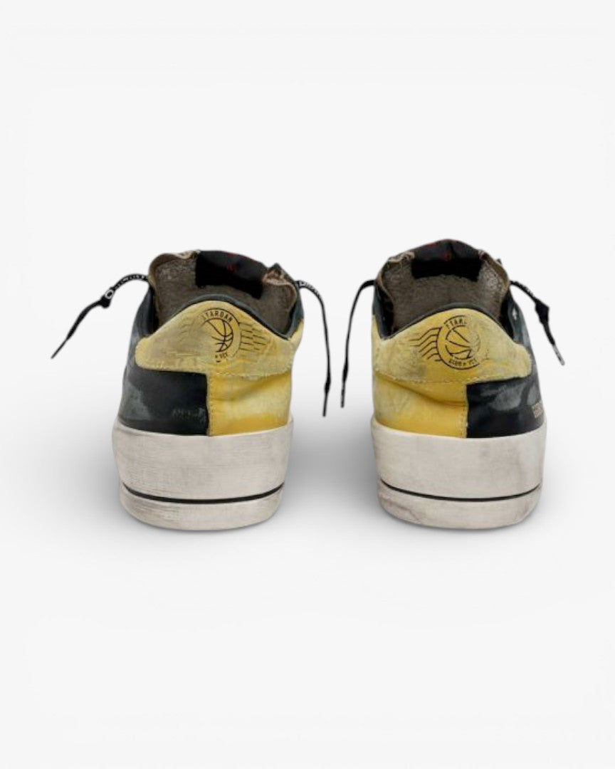 Golden Goose Leopard Tongue Stardan Sneakers