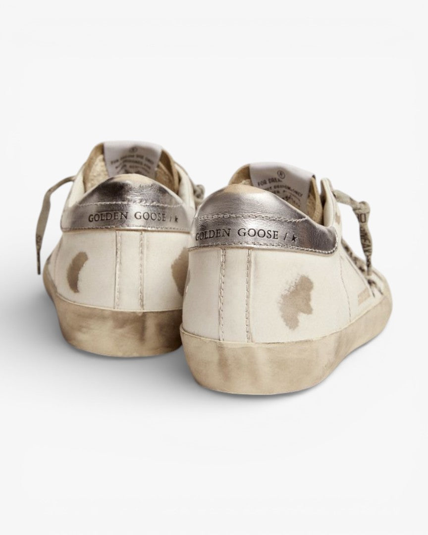 Golden Goose Super-Star Sneakers with Zebra Star