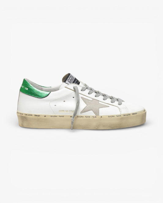 Golden Goose Hi-Star Sneakers Laminated Heel Tab