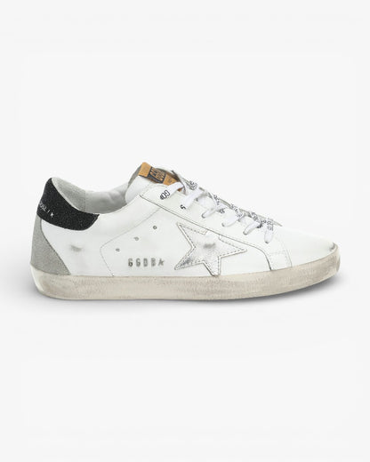 Golden Goose Super‑Star Sneakers Nappa Leather Silver Star