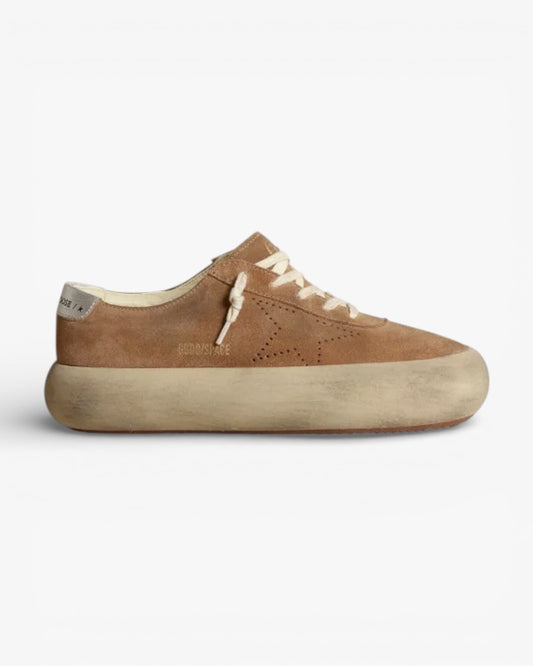 Golden Goose Super Star White Leather Star Sneakers