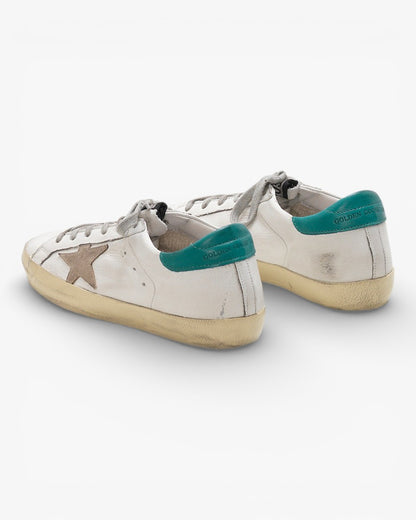 Golden Goose Superstar Sneakers Calf Leather Suede Star