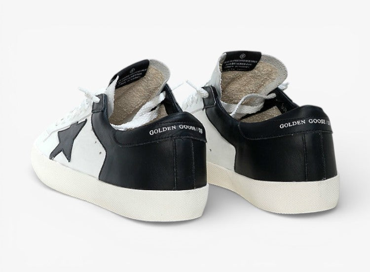 Golden Goose Superstar GGDB White Black Men’s Casual Low-Top Sneakers