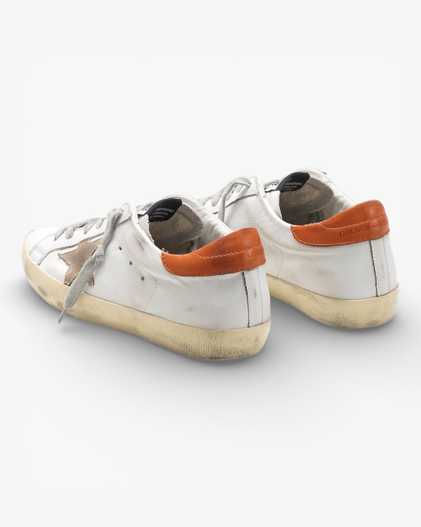 Golden Goose Superstar Sneakers Calf Leather Suede Heel Tab