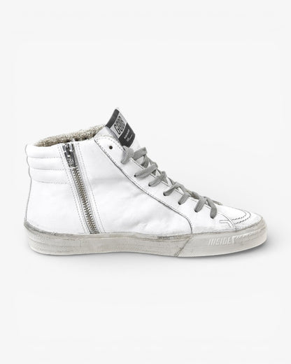 Golden Goose Slide White Handmade Custom Couple Shoes Sizes 34-46