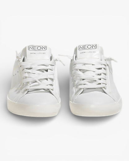 Golden Goose Super‑Star Sneakers Neon Leather Star