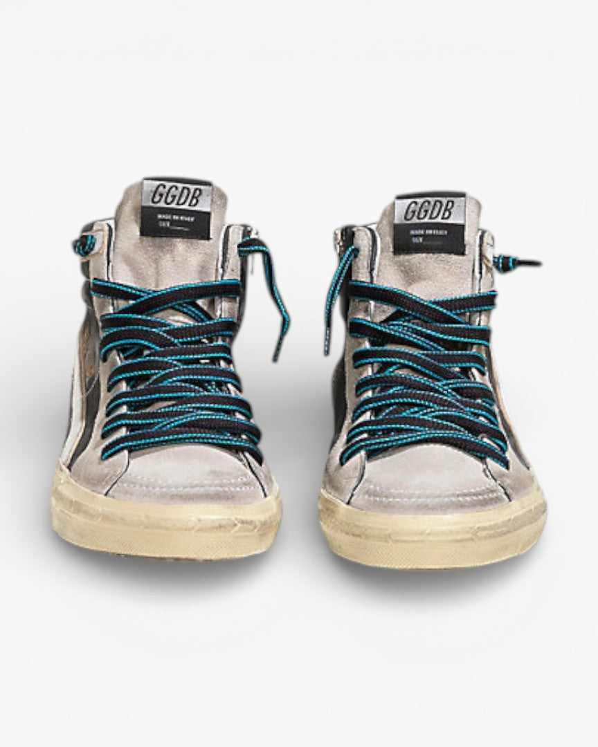 Golden Goose SLIDE Sneakers Leather Leather Star