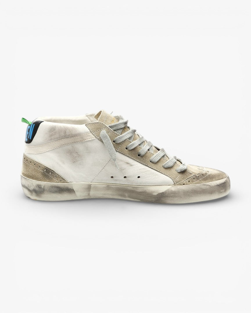 Golden Goose MID STAR White Handcrafted Sneakers High-End Custom Couples Size 34-46