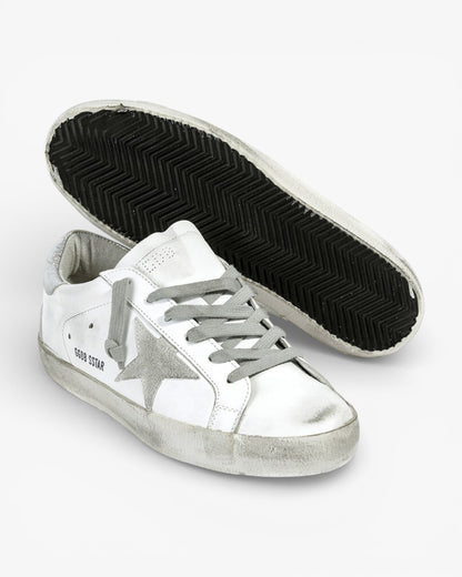 Golden Goose Superstar GGDB 15 All-White Casual Low-Top Sneakers Men’s