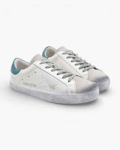 Golden Goose GGDB Genuine Leather Star Sneakers, Song Joong-ki's Style