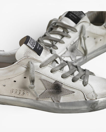 Golden Goose Super Star Leather Sneakers Suede Star