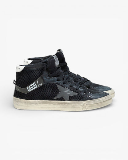 Golden Goose 2.12 Sneakers Tessuto Tecnico Stella in Pelle