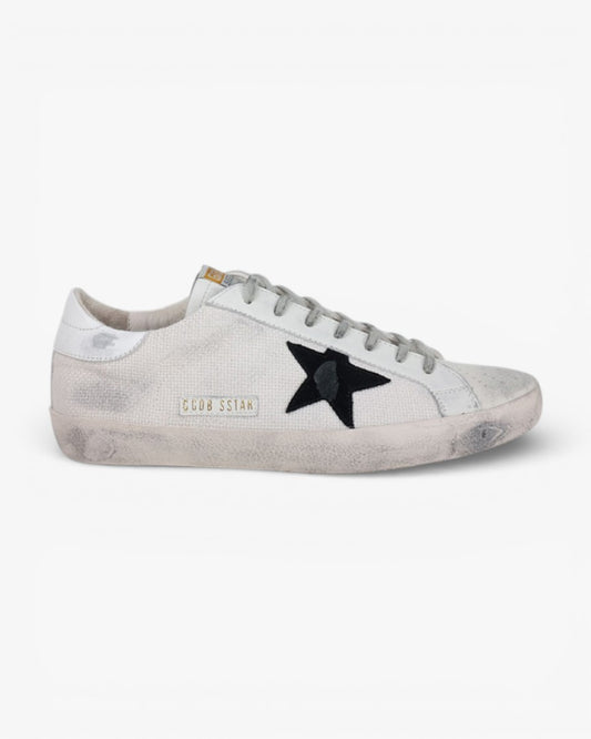 Golden Goose Grey Cord Handcrafted Custom Couple Sneakers