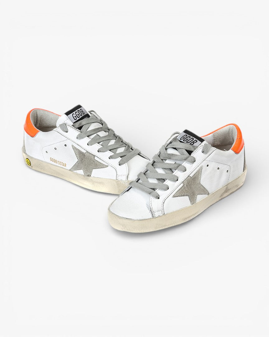 Golden Goose Sneakers Orange Sole