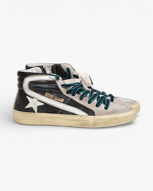 Golden Goose SLIDE Sneakers Leather Leather Star