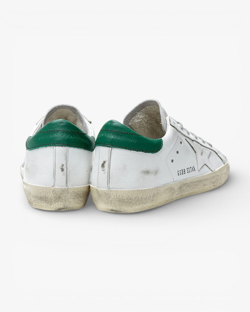 Golden Goose GGDB Leather Distressed Star Sneakers